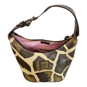 #90 DOONEY & BOURKE Mini Giraffe Print Bag